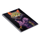 Spooky Cat Notizblock (Rechte Seite)