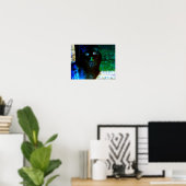 Spooky Cat Poster (Heimbüro)