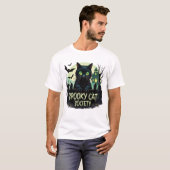 Spooky Cat Society - Halloween T-Shirt (Vorne ganz)