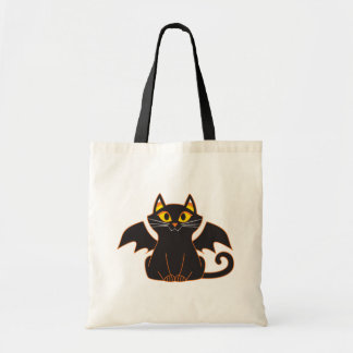 Spooky Cat Tote Bag Tragetasche