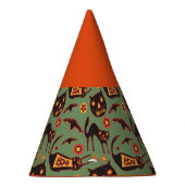 Spooky Cats Halloween-Party Hats Partyhütchen (Rechts)