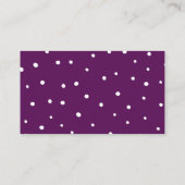 Spooky Cauldron Baby Dusche Windeln Raffel Ticket Begleitkarte (Rückseite)