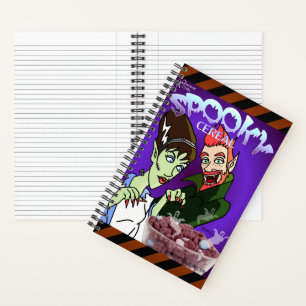 Spooky Cereal Notebook Notizblock