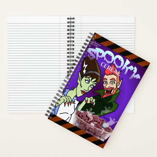 Spooky Cereal Notebook Notizblock (Innen)