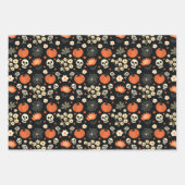 Spooky Chic Halloween Geschenkpapier Set (Vorderseite 3)