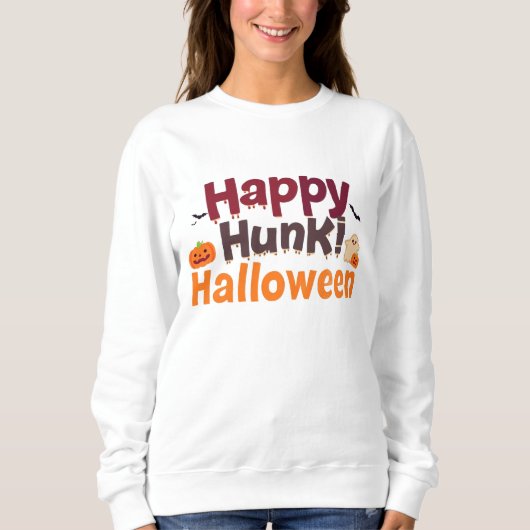 Spooky Chic Halloween Hoodie (Vorderseite)