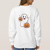 Spooky Chic Halloween Hoodie (Rückseite)