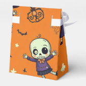 Spooky Chic Halloween Kissen - beängstigend festli Geschenkschachtel (Rückseite)