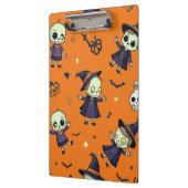 Spooky Chic Halloween Kissen - beängstigend festli Klemmbrett (Links)