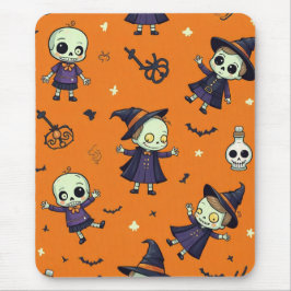 Spooky Chic Halloween Kissen - beängstigend festli Mousepad
