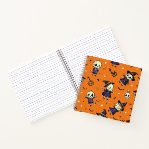 Spooky Chic Halloween Kissen - beängstigend festli Notizblock