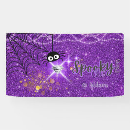 Spooky Chic Halloween-Party Banner