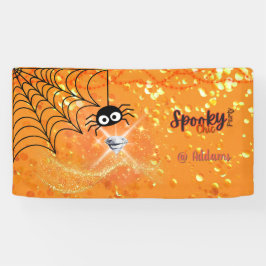 Spooky Chic Halloween-Party Banner