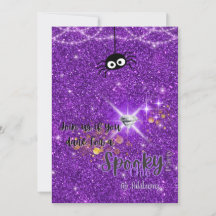 Spooky Chic Halloween-Party Einladung