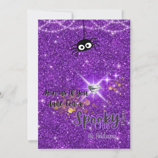 Spooky Chic Halloween-Party Einladung