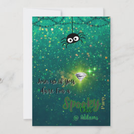 Spooky Chic Halloween-Party Einladung