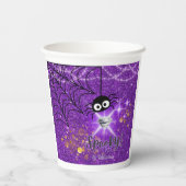 Spooky Chic Halloween-Party Paper Cup Pappbecher (Rückseite)