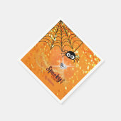 Spooky Chic Halloween-Party Paper Napkin Serviette (Ecke)