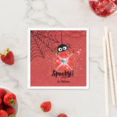 Spooky Chic Halloween-Party Paper Napkin Serviette (Beispiel)