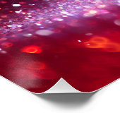 Spooky Chic Halloween-Party Poster (Ecke)