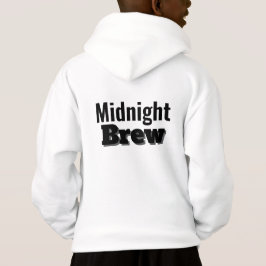 Spooky-Chic Midnight Brew – Cute Witch Café Magic! Hoodie