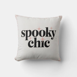 Spooky Chic Minimalistisch Modernes Halloween Kissen