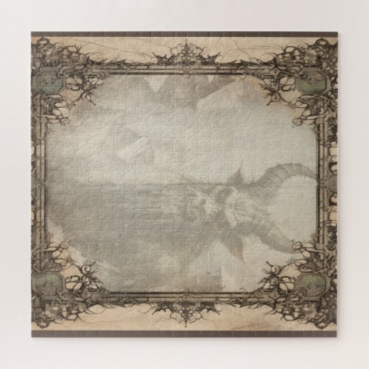 Spooky Christmas Krampus Puzzle (Horizontal)