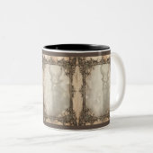 Spooky Christmas Krampus Zweifarbige Tasse (VorderseiteRechts)