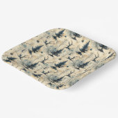 Spooky Christmas Tree Pappteller (Gewinkelt)