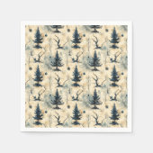 Spooky Christmas Tree Serviette (Vorderseite)