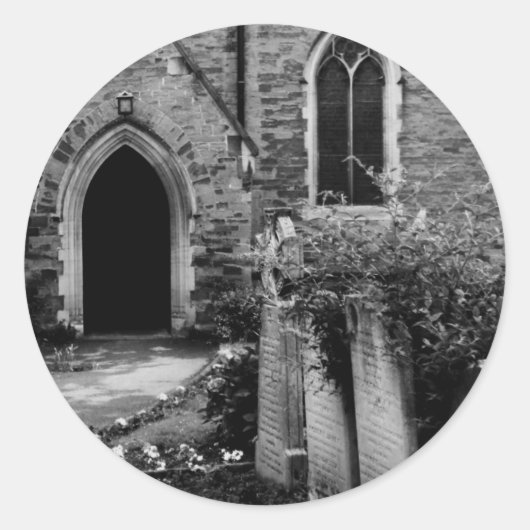Spooky Church Stickers (Vorderseite)