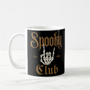 Spooky Club: Skeleton Hand Rock on Design Kaffeetasse