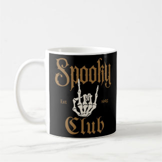 Spooky Club: Skeleton Hand Rock on Design Kaffeetasse