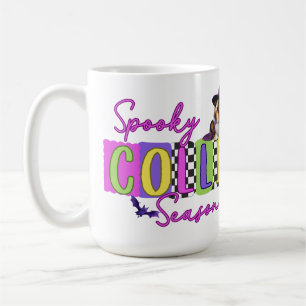 Spooky Collie Halloween Tasse