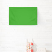 Spooky Colors - Bright Green Banner (InSitu)