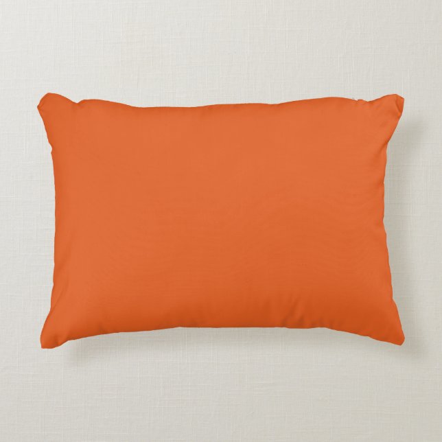 Spooky Colors - Deep Orange Accent Pillow Dekokissen (Vorderseite)