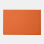 Spooky Colors - Deep Orange Door Mat Fußmatte (Vorderseite)