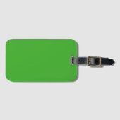 Spooky Colors - Helle grüne Gepäckmarke Gepäckanhänger (Vorderseite (Horizontal))