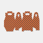 Spooky Colors - Orange & Black Pattern Gefälligkei Geschenkschachtel (Ungefaltet)