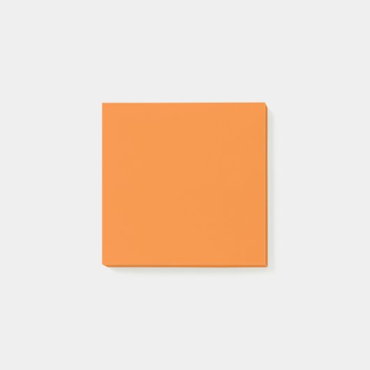 Spooky Colors - Orange Post-it Klebezettel (Vorderseite)