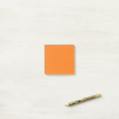 Spooky Colors - Orange Post-it Klebezettel (Auf Schreibtisch)