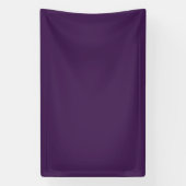 Spooky Colors - Tief Lila Banner (Vertikal)