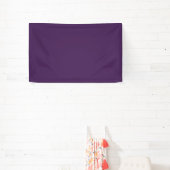 Spooky Colors - Tief Lila Banner (InSitu)