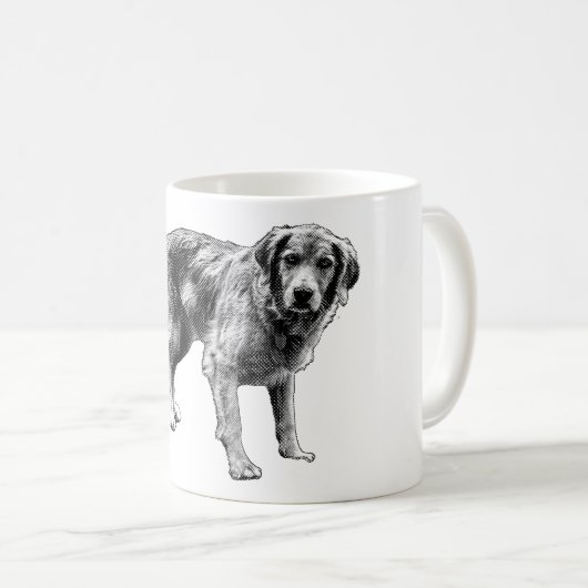 Spooky Comic Hund Tasse (VorderseiteRechts)