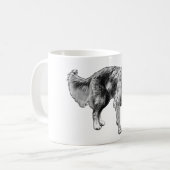 Spooky Comic Hund Tasse (Vorderseite Links)