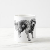 Spooky Comic Hund Tasse (Mittel)