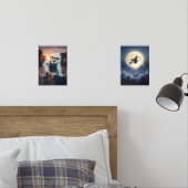 Spooky Cool Ghost Fun & Hexy Halloween Bilderwand Sets (Schlafzimmer)