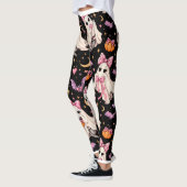 Spooky Coquette Ghost Halloween Leggings (Links)
