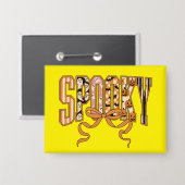 Spooky Coquette Halloween Aesthetic-66166 Button (Vorderseite/Rückseite)