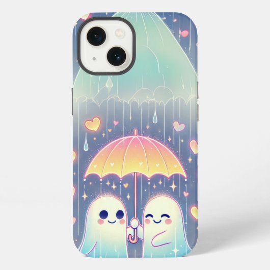 Spooky Couple Phone Case iPhone Hülle (Rückseite)